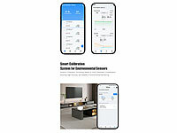 ; sensori di temperatura e umidità WiFi con analisi dell'app sensori di temperatura e umidità WiFi con analisi dell'app sensori di temperatura e umidità WiFi con analisi dell'app 