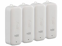 Luminea Home Control Funk-Außensensoren, Thermometer, Funkthermometer