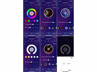 ; lampada da soffitto led wifi CCT, wlan-usb-luci d'atmosfera con rgb + cct-led e app lampada da soffitto led wifi CCT, wlan-usb-luci d'atmosfera con rgb + cct-led e app 