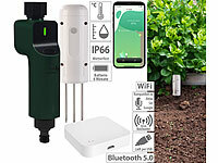 Luminea Home Control BodenFeuchtigkeits&Temperatursensor,ZigbeeGateway,1x Bewässerungscomp.; WLAN-Gateways mit Bluetooth WLAN-Gateways mit Bluetooth WLAN-Gateways mit Bluetooth 