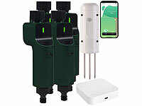 Luminea Home Control Nässesensor, Pflanzenmonitore