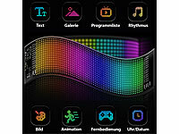 ; Smarte programmierbare LED-Bilderrahmen mit App Smarte programmierbare LED-Bilderrahmen mit App Smarte programmierbare LED-Bilderrahmen mit App 