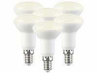 Luminea E14-LED-Glühbirnen, LED-Leuchtmittel E14 Reflektor