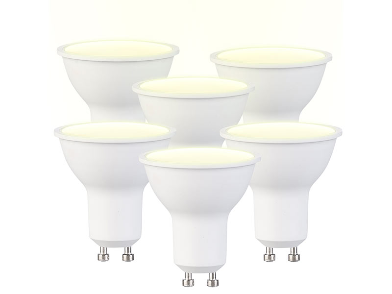 XCOAST GU10 LED-Lampen - 2er Set für individuelle Lichtsteuerung