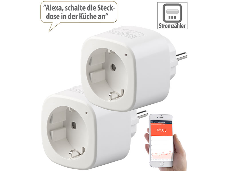 ; WLAN-Steckdosen, Outdoor-WLAN-Steckdosen mit Strommess-Funktion WLAN-Steckdosen, Outdoor-WLAN-Steckdosen mit Strommess-Funktion WLAN-Steckdosen, Outdoor-WLAN-Steckdosen mit Strommess-Funktion 