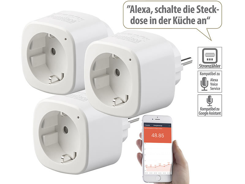 ; WLAN-Steckdosen, Outdoor-WLAN-Steckdosen mit Strommess-Funktion WLAN-Steckdosen, Outdoor-WLAN-Steckdosen mit Strommess-Funktion WLAN-Steckdosen, Outdoor-WLAN-Steckdosen mit Strommess-Funktion 