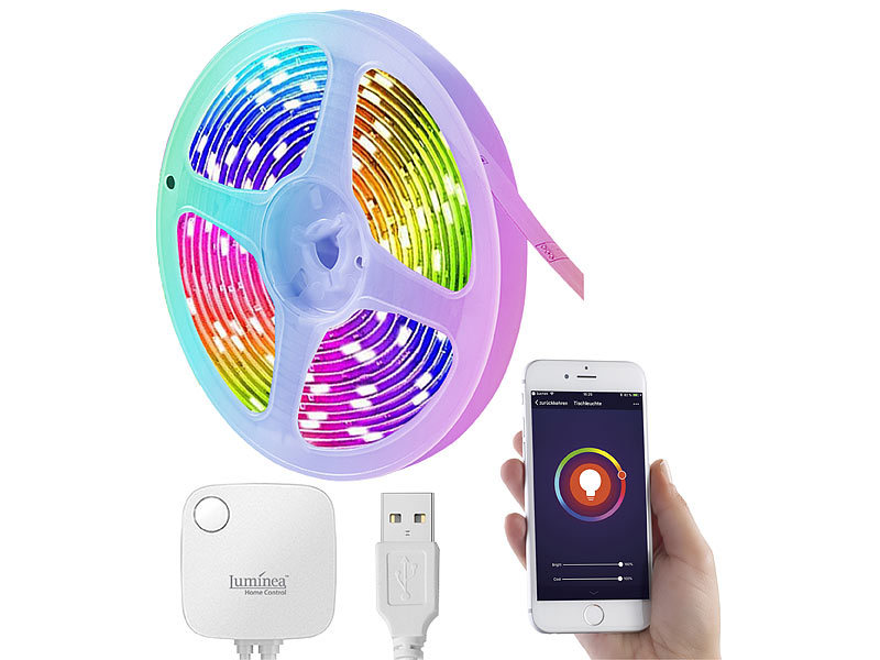 ; WLAN-USB-Stimmungsleuchten mit RGB + CCT-LEDs und App WLAN-USB-Stimmungsleuchten mit RGB + CCT-LEDs und App WLAN-USB-Stimmungsleuchten mit RGB + CCT-LEDs und App WLAN-USB-Stimmungsleuchten mit RGB + CCT-LEDs und App 