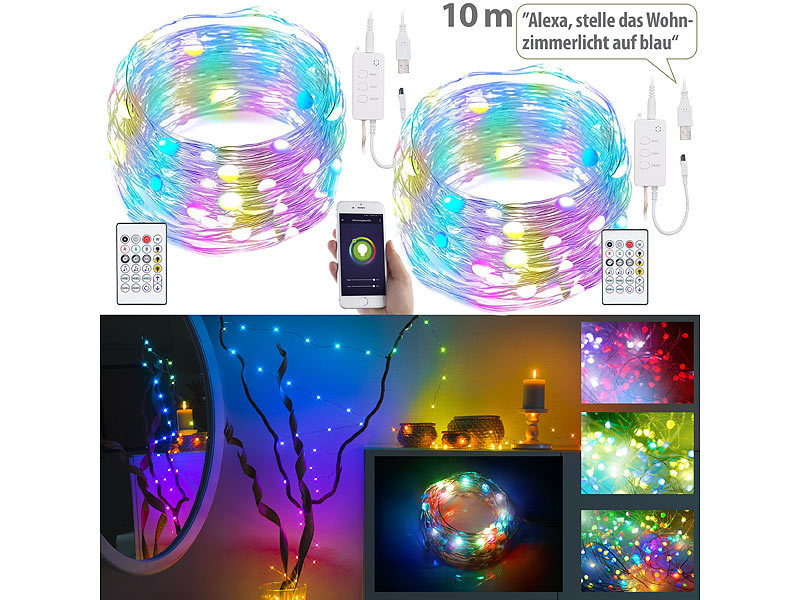 ; strisce LED RGBIC WLAN con app e controllo vocale, WLAN-RGB-LED-Lichtervorhänge strisce LED RGBIC WLAN con app e controllo vocale, WLAN-RGB-LED-Lichtervorhänge strisce LED RGBIC WLAN con app e controllo vocale, WLAN-RGB-LED-Lichtervorhänge strisce LED RGBIC WLAN con app e controllo vocale, WLAN-RGB-LED-Lichtervorhänge 