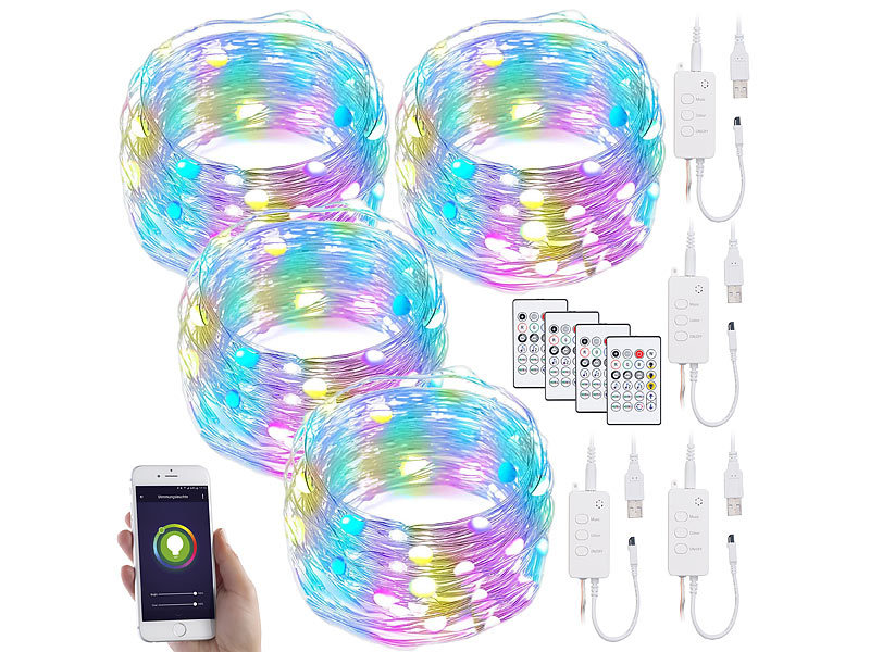 ; strisce LED RGBIC WLAN con app e controllo vocale, WLAN-RGB-LED-Lichtervorhänge strisce LED RGBIC WLAN con app e controllo vocale, WLAN-RGB-LED-Lichtervorhänge strisce LED RGBIC WLAN con app e controllo vocale, WLAN-RGB-LED-Lichtervorhänge strisce LED RGBIC WLAN con app e controllo vocale, WLAN-RGB-LED-Lichtervorhänge 