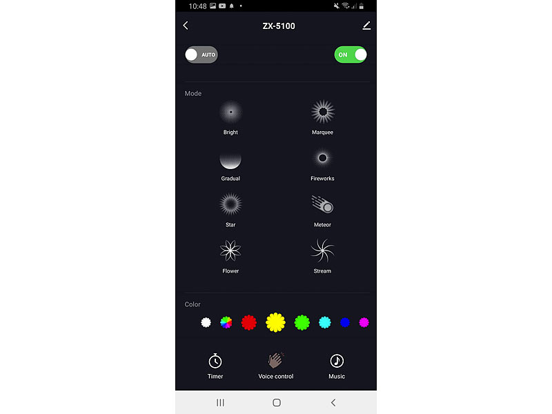 ; WLAN-LED-Steh-/Eck-Leuchten mit App 