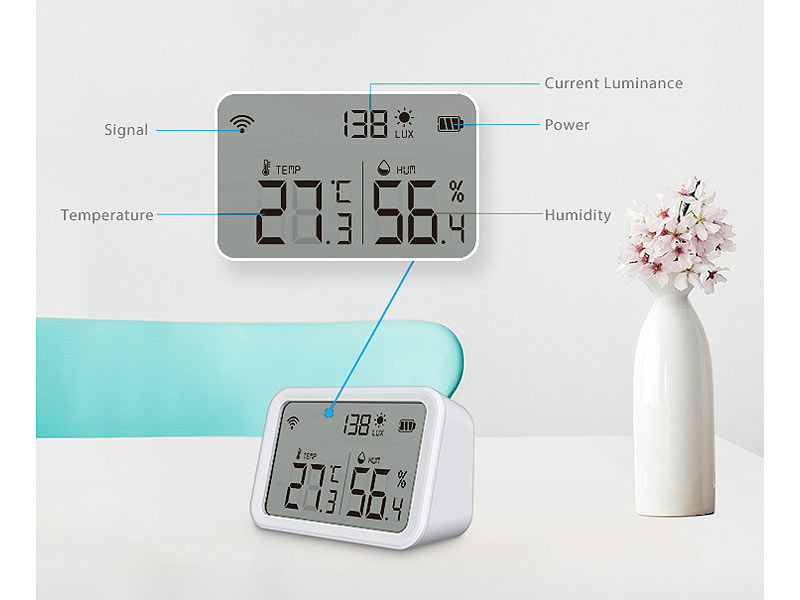 ; WLAN-Temperatur- & Luftfeuchtigkeits-Sensoren mit App-Auswertungen WLAN-Temperatur- & Luftfeuchtigkeits-Sensoren mit App-Auswertungen WLAN-Temperatur- & Luftfeuchtigkeits-Sensoren mit App-Auswertungen WLAN-Temperatur- & Luftfeuchtigkeits-Sensoren mit App-Auswertungen 