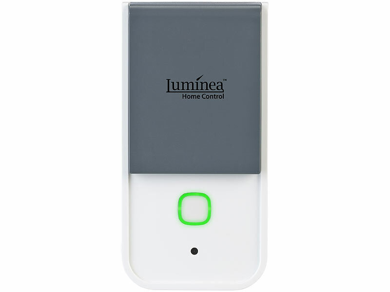 Luminea Home Control WLAN-Steckdose SF-510, Apple-HomeKit-zertifiziert, mit  App 