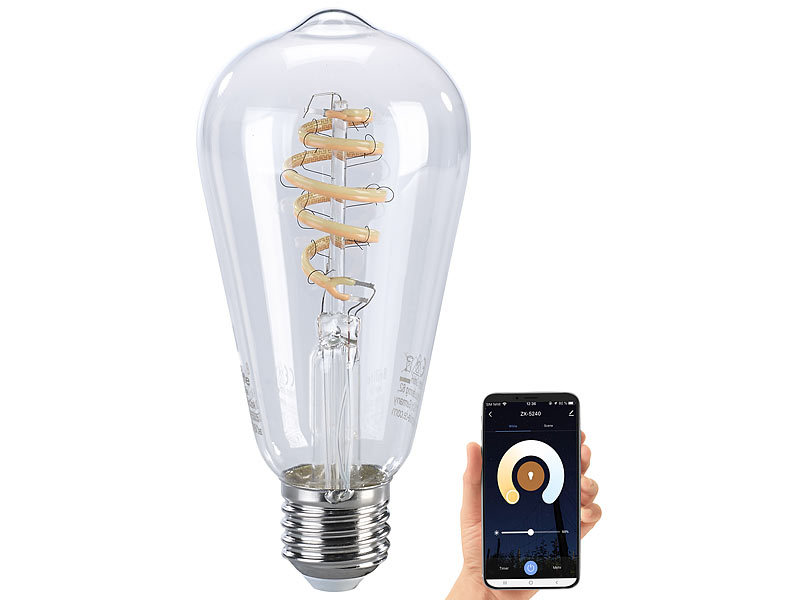 ; WLAN-LED-Lampen E27 RGBW WLAN-LED-Lampen E27 RGBW WLAN-LED-Lampen E27 RGBW 