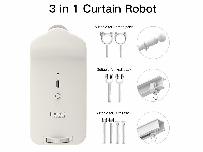 ; Smarte 3in1-Universal-Vorhangmotoren mit App, Timer- und Sensor-Steuerung, App-gesteuerte Schalt-Aufsätze für Kippschalter & Taster Smarte 3in1-Universal-Vorhangmotoren mit App, Timer- und Sensor-Steuerung, App-gesteuerte Schalt-Aufsätze für Kippschalter & Taster Smarte 3in1-Universal-Vorhangmotoren mit App, Timer- und Sensor-Steuerung, App-gesteuerte Schalt-Aufsätze für Kippschalter & Taster 