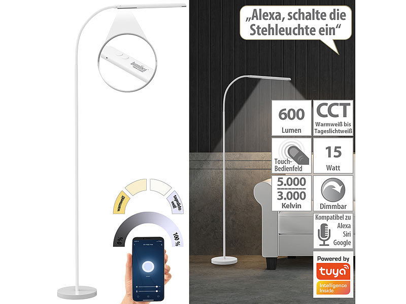 ; WLAN-LED-Deckenleuchte CCT 