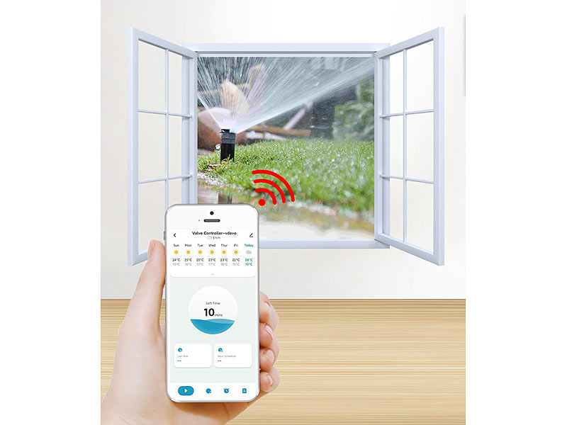 ; WLAN-Temperatur- & Luftfeuchtigkeits-Sensoren mit App-Auswertungen WLAN-Temperatur- & Luftfeuchtigkeits-Sensoren mit App-Auswertungen WLAN-Temperatur- & Luftfeuchtigkeits-Sensoren mit App-Auswertungen 