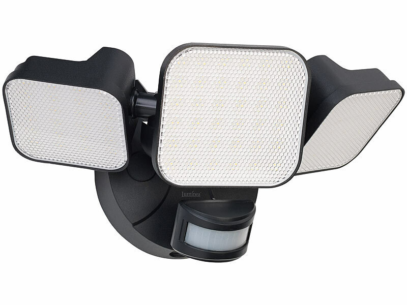 ; Wetterfester LED-Fluter (tageslichtweiß), LED-Fluter mit Bewegungsmelder (tageslichtweiß) Wetterfester LED-Fluter (tageslichtweiß), LED-Fluter mit Bewegungsmelder (tageslichtweiß) 
