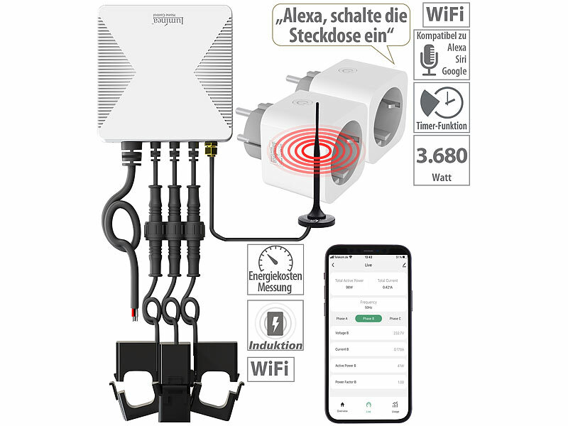 ; prese Wi-Fi da esterno con funzione di misurazione dell'energia prese Wi-Fi da esterno con funzione di misurazione dell'energia 