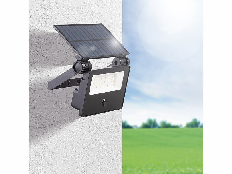 ; LED-Fluter mit Bewegungsmelder (tageslichtweiß) 
