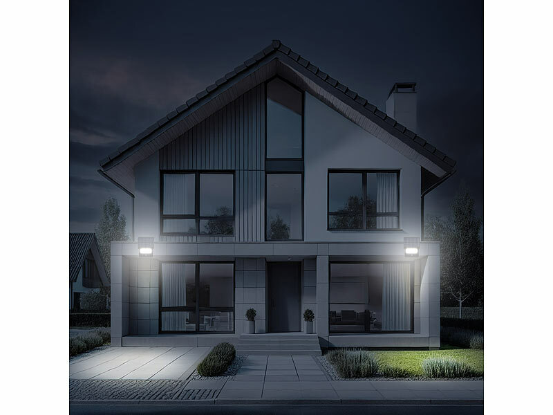 ; LED-Fluter mit Bewegungsmelder (tageslichtweiß) LED-Fluter mit Bewegungsmelder (tageslichtweiß) LED-Fluter mit Bewegungsmelder (tageslichtweiß) 