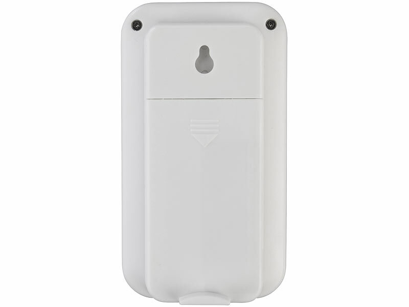; WLAN-Temperatur- & Luftfeuchtigkeitssensor mit Display und App für innen und außen WLAN-Temperatur- & Luftfeuchtigkeitssensor mit Display und App für innen und außen WLAN-Temperatur- & Luftfeuchtigkeitssensor mit Display und App für innen und außen 