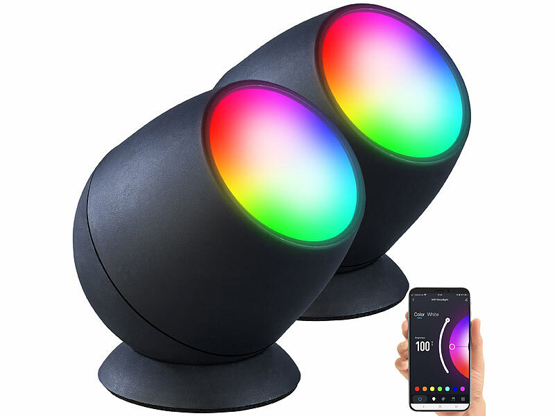 ; WLAN-LED-Steh-/Eck-Leuchten mit App WLAN-LED-Steh-/Eck-Leuchten mit App WLAN-LED-Steh-/Eck-Leuchten mit App 