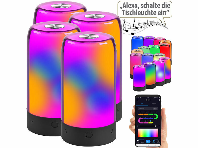 ; WLAN-LED-Lampen GU10 RGBW 