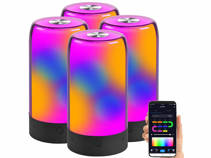 ; WLAN-LED-Lampen GU10 RGBW 