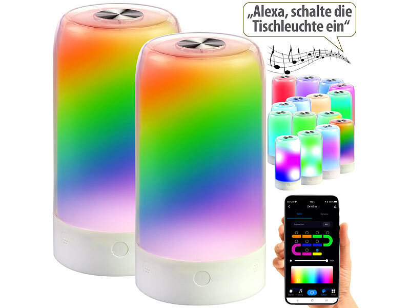 ; WLAN-LED-Steh-/Eck-Leuchten mit App WLAN-LED-Steh-/Eck-Leuchten mit App WLAN-LED-Steh-/Eck-Leuchten mit App 