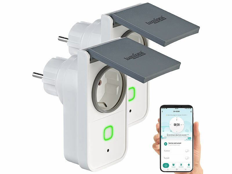 ; WLAN-Steckdosen mit Stromkosten-Messfunktion WLAN-Steckdosen mit Stromkosten-Messfunktion WLAN-Steckdosen mit Stromkosten-Messfunktion WLAN-Steckdosen mit Stromkosten-Messfunktion 