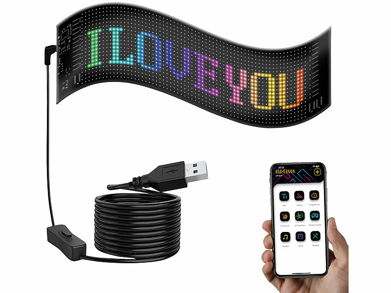 ; Smarte programmierbare LED-Bilderrahmen mit App Smarte programmierbare LED-Bilderrahmen mit App Smarte programmierbare LED-Bilderrahmen mit App 