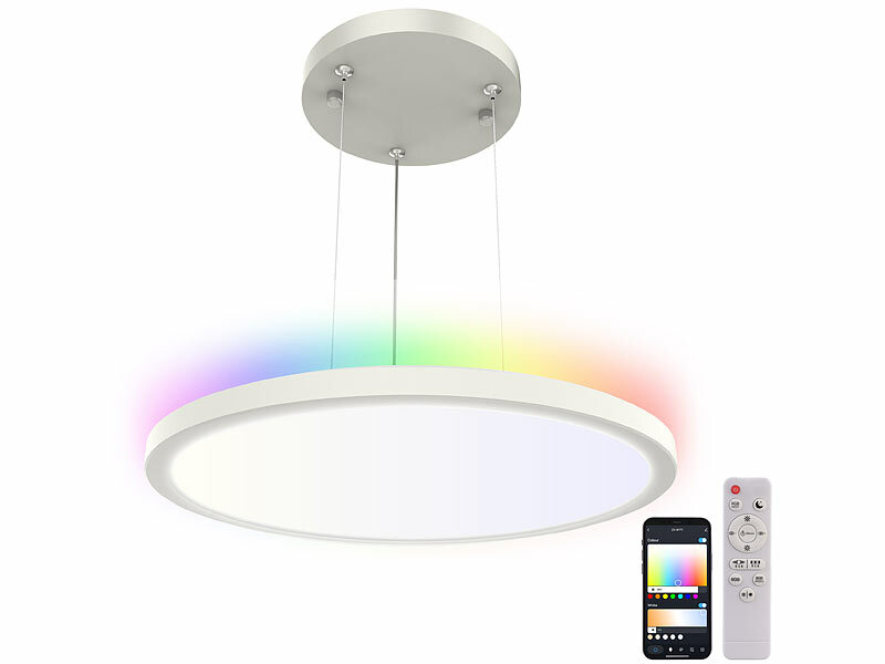 ; lampada da soffitto led wifi CCT, wlan-usb-luci d'atmosfera con rgb + cct-led e app lampada da soffitto led wifi CCT, wlan-usb-luci d'atmosfera con rgb + cct-led e app lampada da soffitto led wifi CCT, wlan-usb-luci d'atmosfera con rgb + cct-led e app 