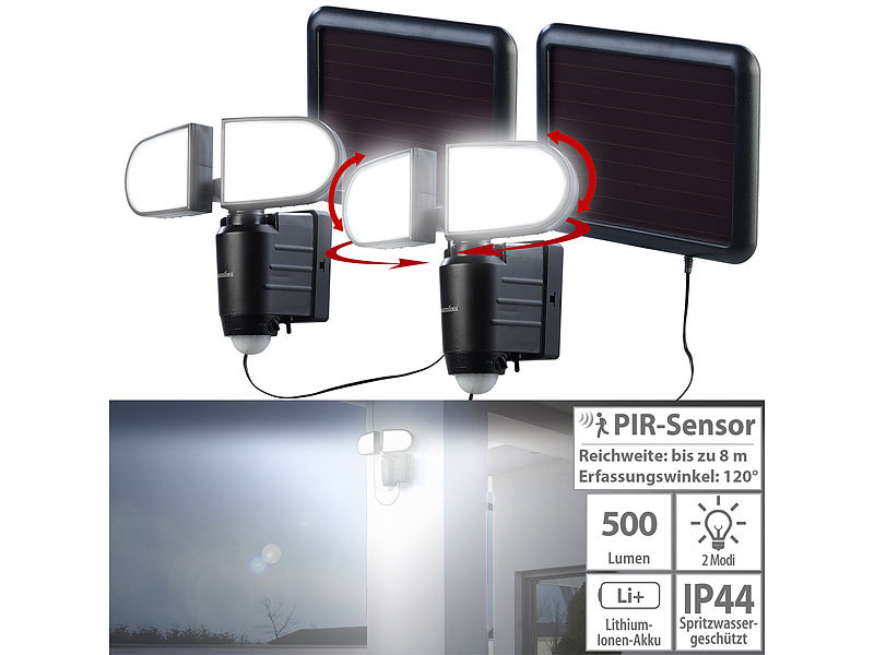 ; LED-Fluter mit Bewegungsmelder (tageslichtweiß), Wetterfester LED-Fluter (tageslichtweiß) LED-Fluter mit Bewegungsmelder (tageslichtweiß), Wetterfester LED-Fluter (tageslichtweiß) LED-Fluter mit Bewegungsmelder (tageslichtweiß), Wetterfester LED-Fluter (tageslichtweiß) LED-Fluter mit Bewegungsmelder (tageslichtweiß), Wetterfester LED-Fluter (tageslichtweiß) 